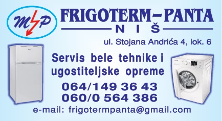 Read more about the article Servis Bele Tehnike Frigoterm Panta